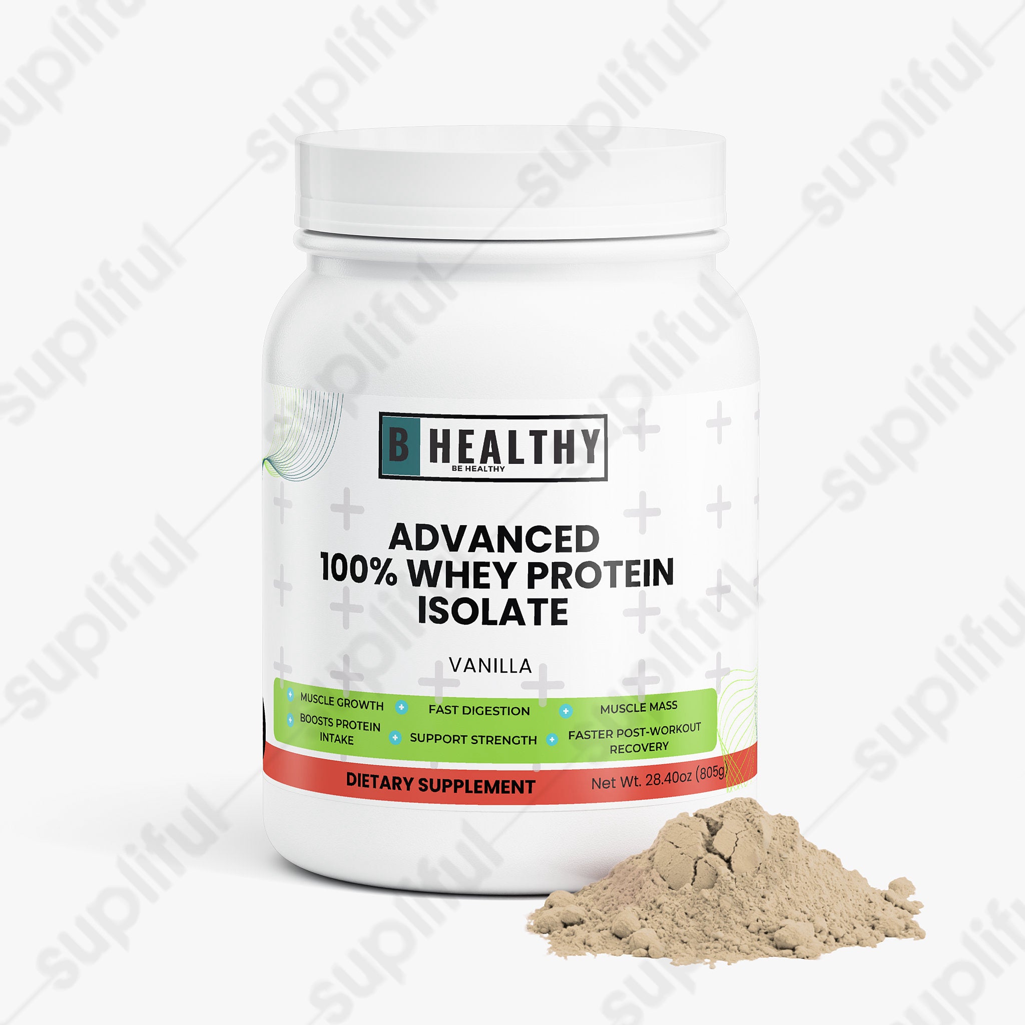Advanced 100% Whey Protein Isolate (Vanilla)