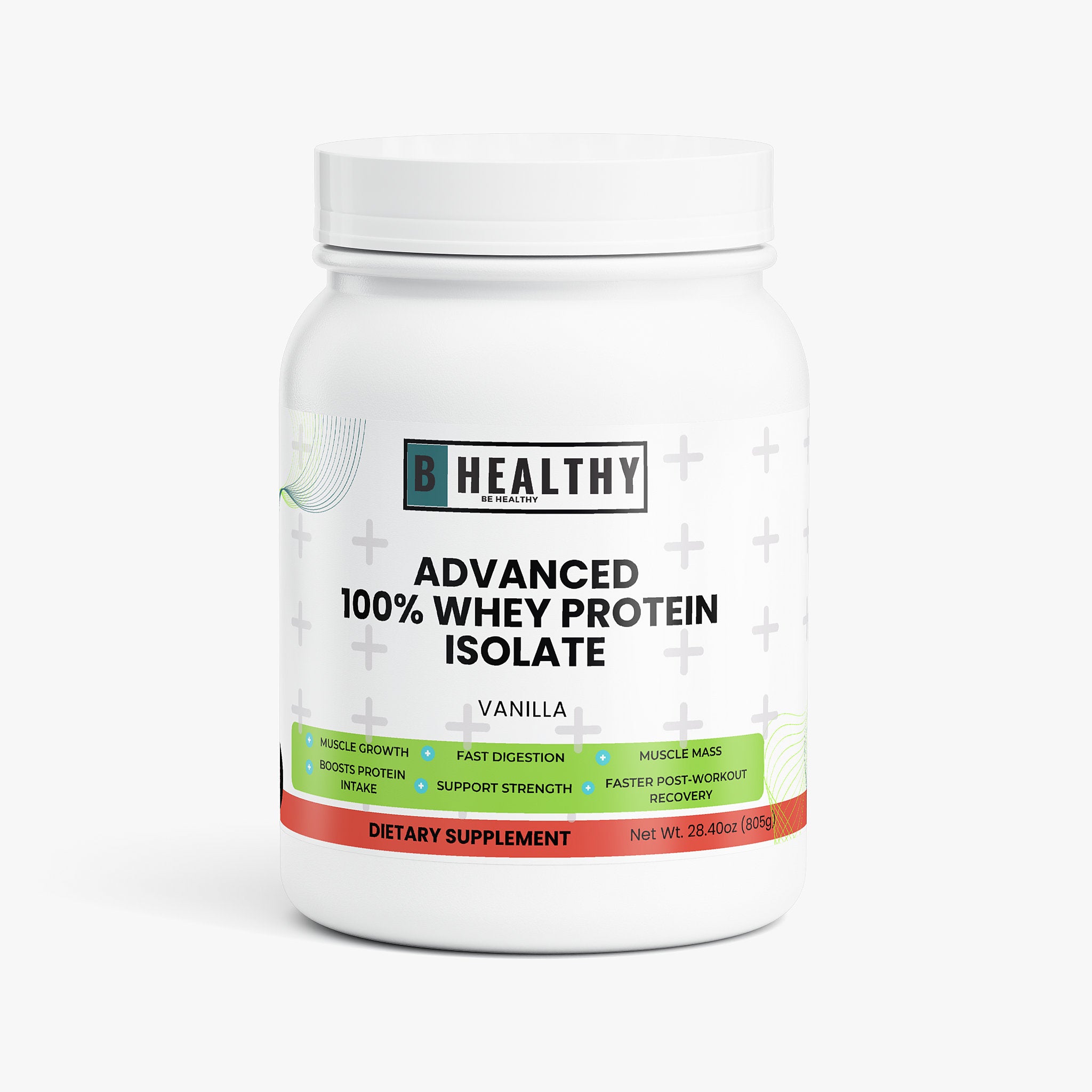 Advanced 100% Whey Protein Isolate (Vanilla)