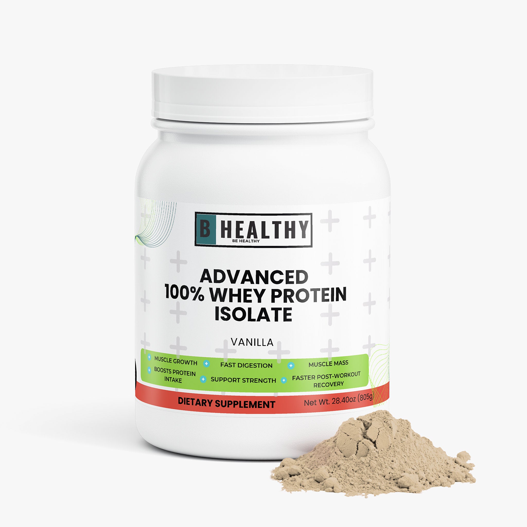 Advanced 100% Whey Protein Isolate (Vanilla)