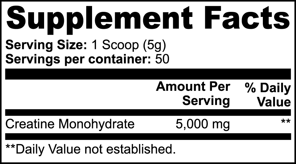 Creatine Monohydrates — Bundle 3x