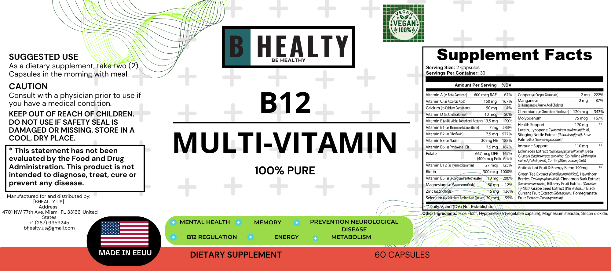 Vitality Pack – Daily Energy, Strength & Total Wellness (4-in-1 Combo)