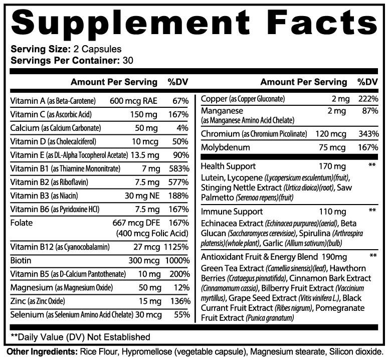 Complete Multivitamin  - free shipping